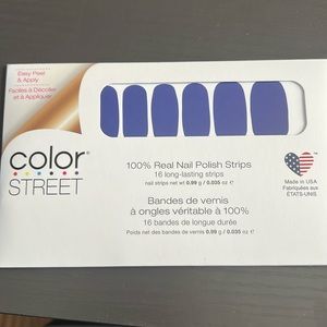 Electric Rain Bluish Nail strips